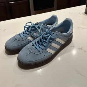 Baby blue spezial handball shoes